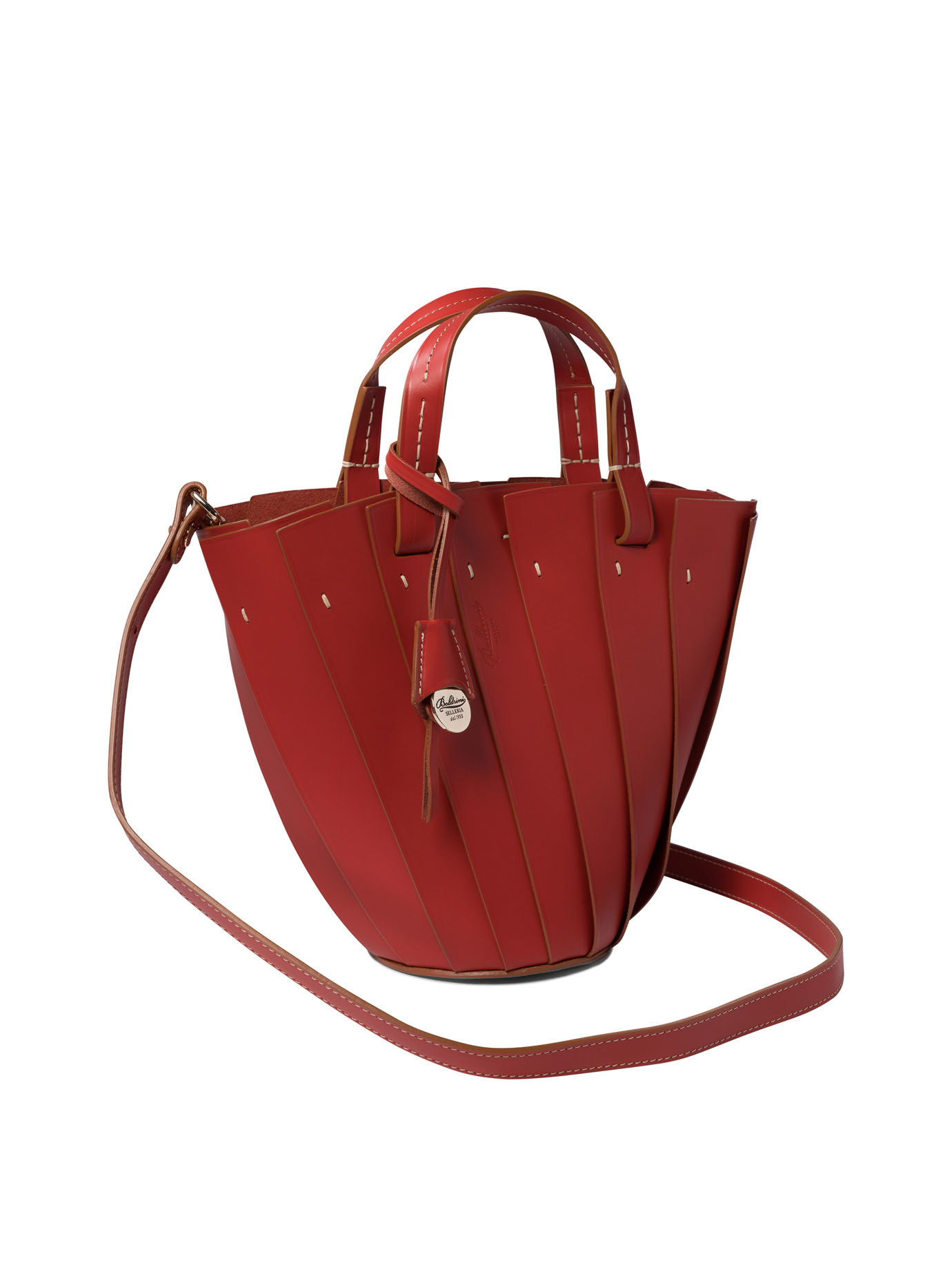 BOLDRINI SELLERIA Red Alzira handbag